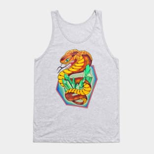 Intergalactic Emerald Crystal Cobra Tank Top